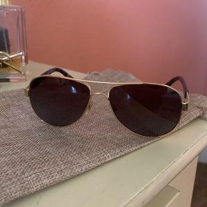 Tory Burch Polarized Aviator Sunglasses